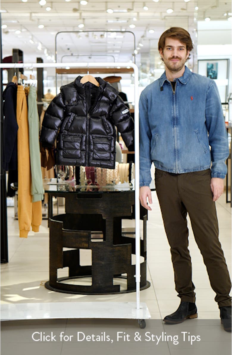 Kennie Down Hooded Puffer Coat, sales video thumbnail