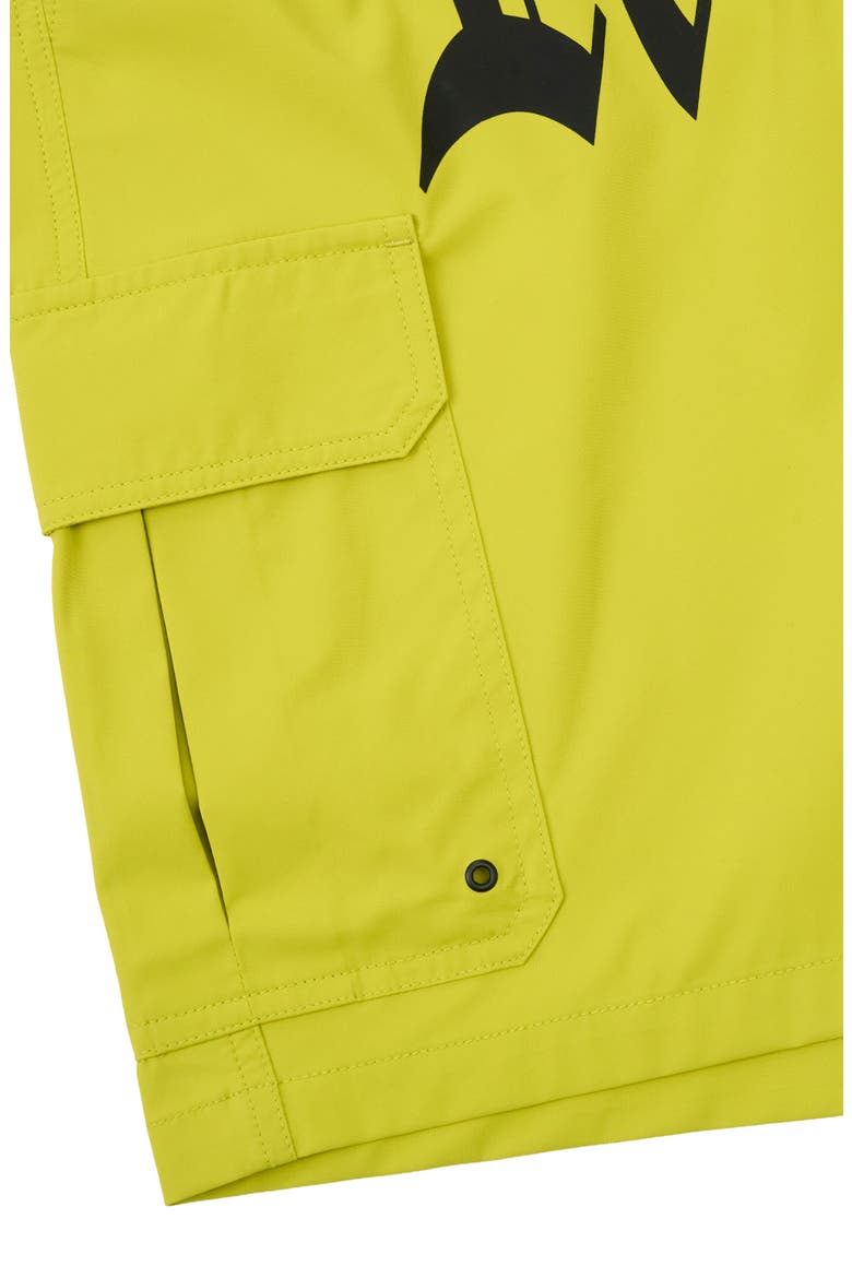 Miguel Board Shorts, Alternate, color, CITRON OLD ENGLISH RTA