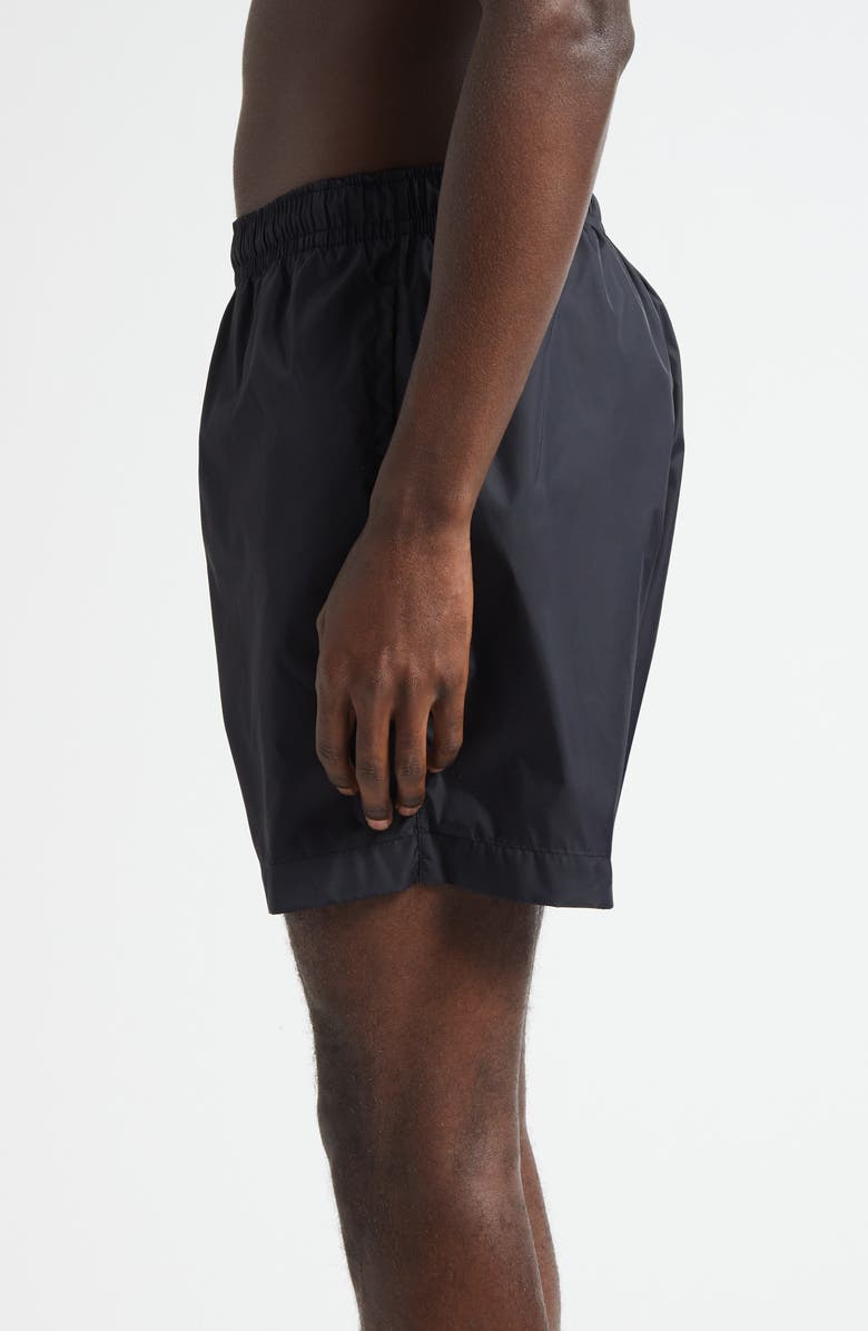 Givenchy Long Swim Trunks, Alternate, color, Black