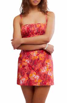 Free People Kerri Stretch Cotton Minidress