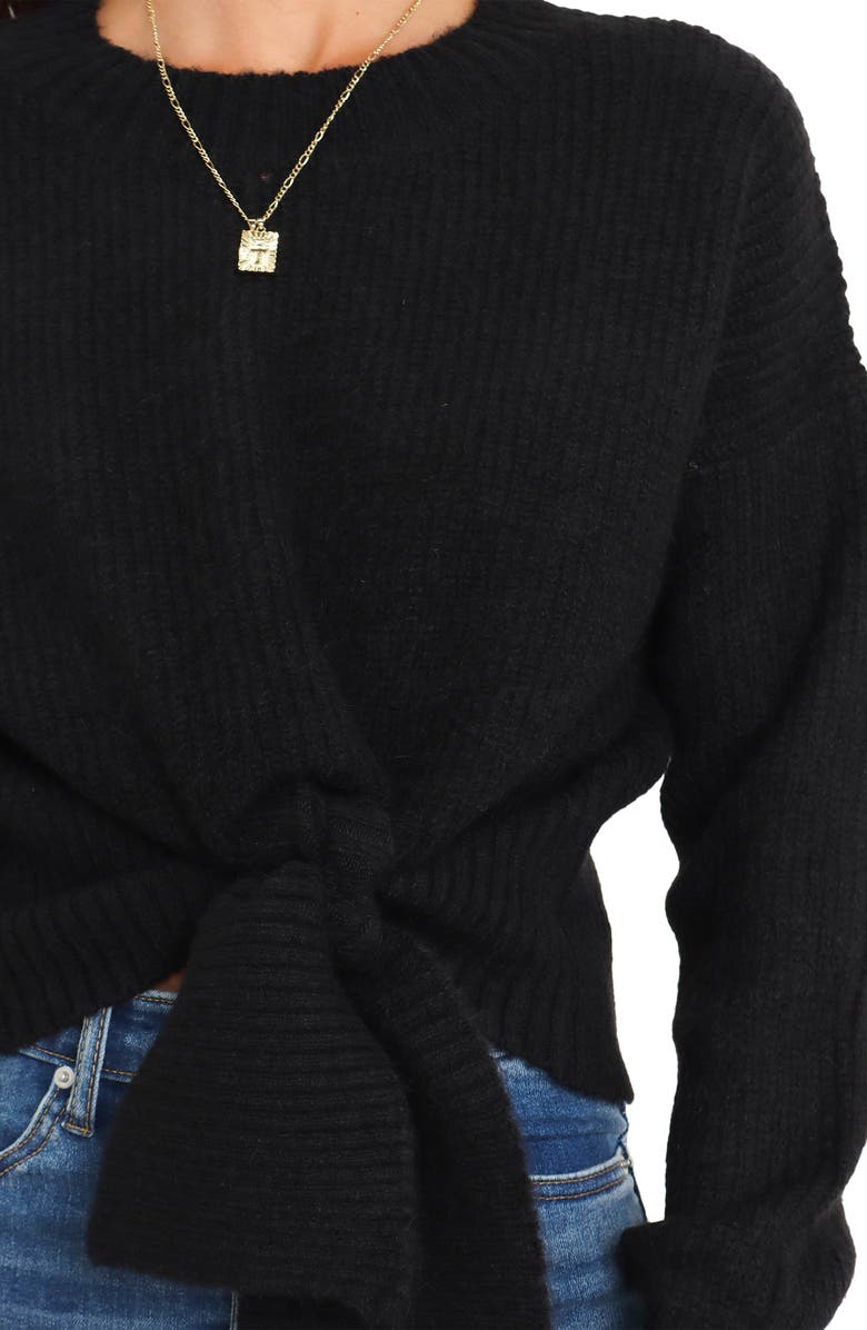 Petal & Pup Captivate Tie Hem Sweater, Alternate, color,