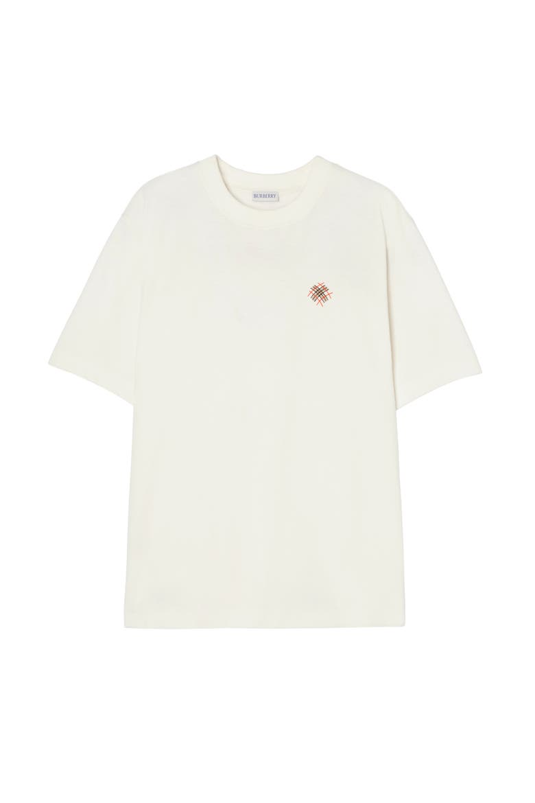 Logo Cotton T-shirt, Main, color, Chalk white