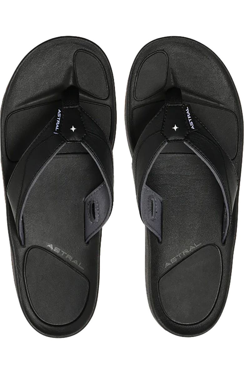 ASTRAL Filipe Flip Flop - Men's, Alternate, color, Space Black
