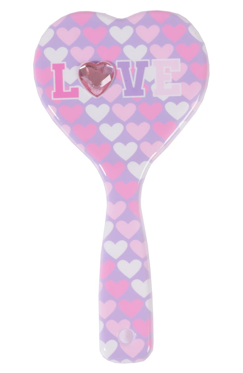 OMG Accessories Kids' Love Hair Brush, Main, color, Orchid
