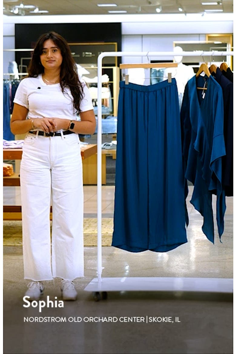 Charmeuse Wide Leg Pants video