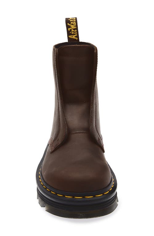 Dr. Martens Zebzag Laceless Boot In Animal Print