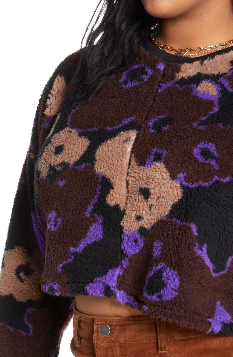 BP. High Pile Fleece Sweatshirt, Alternate, color, 