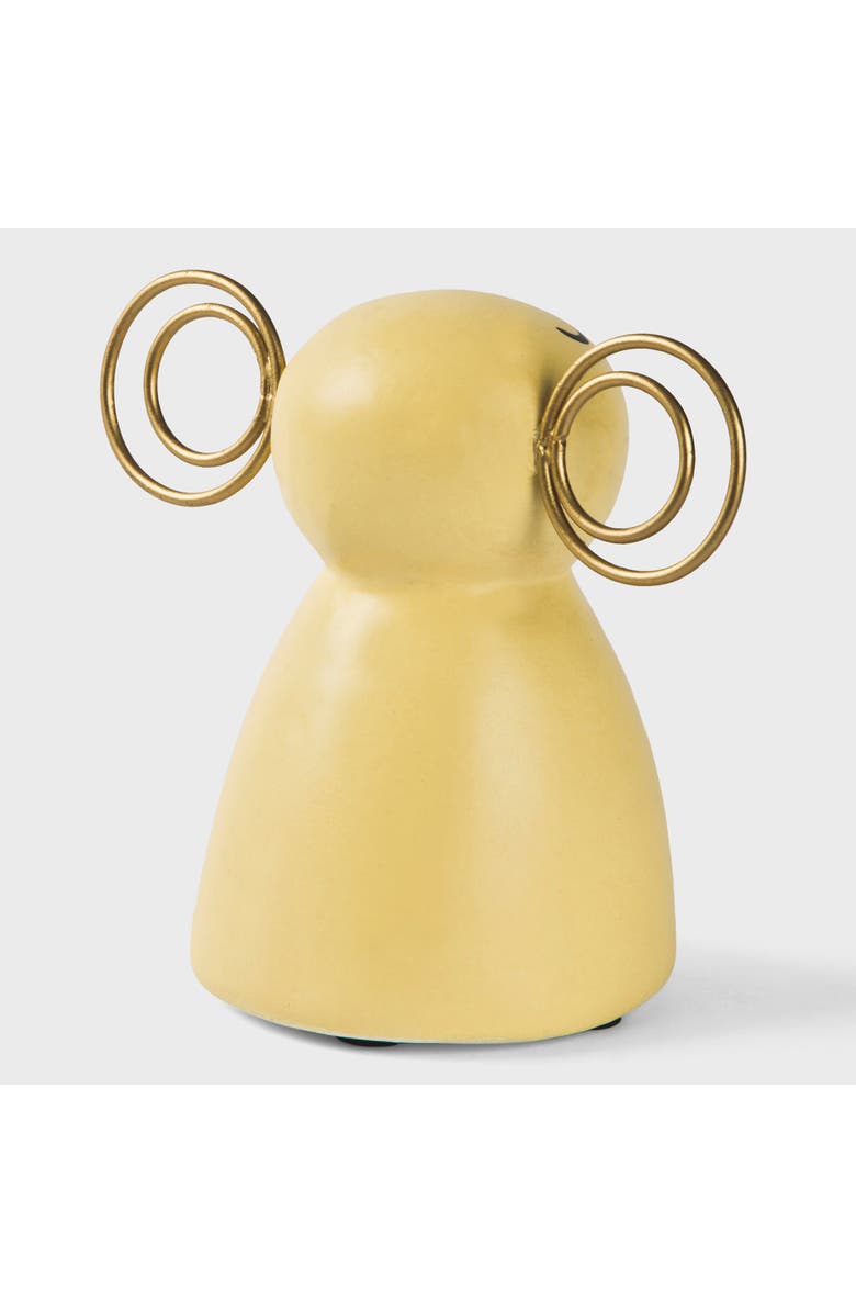 Mela Artisans Winter Bear Figurine, Alternate, color, White And Gold