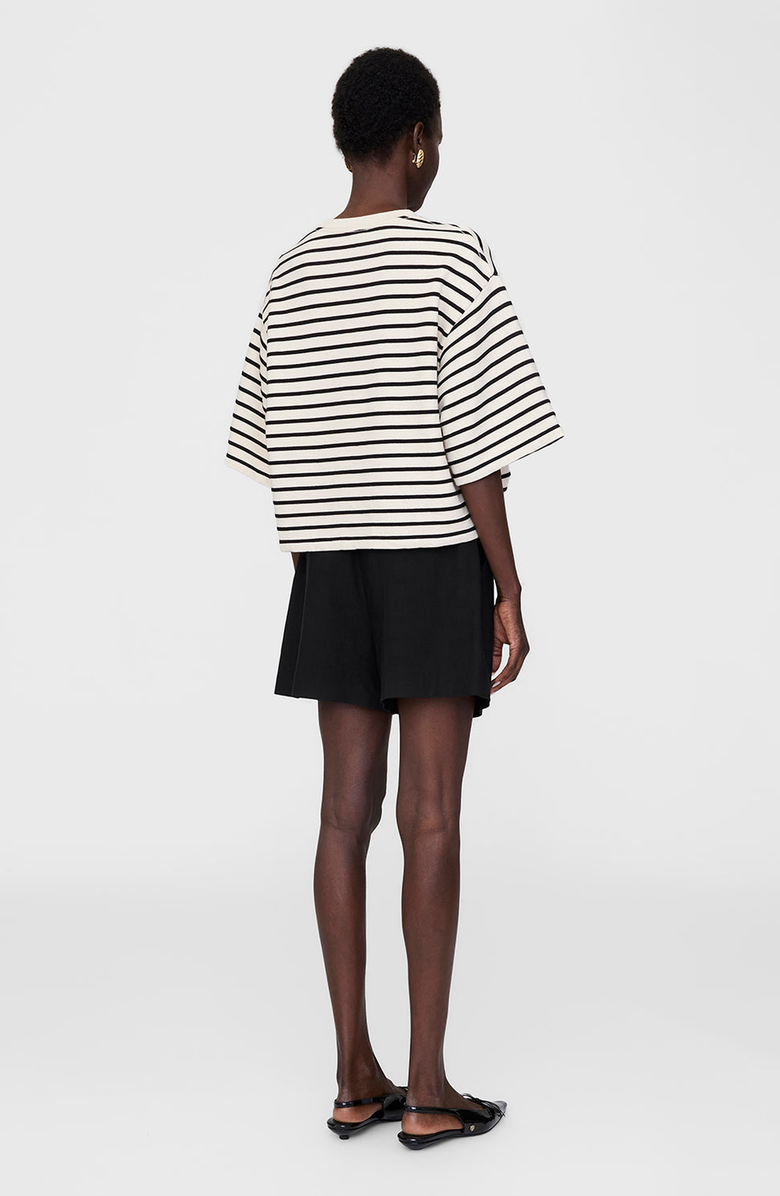 ANINE BING Trent Short, Alternate, color, Black