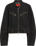 Eckhaus Latta Signal Denim Zip Jacket