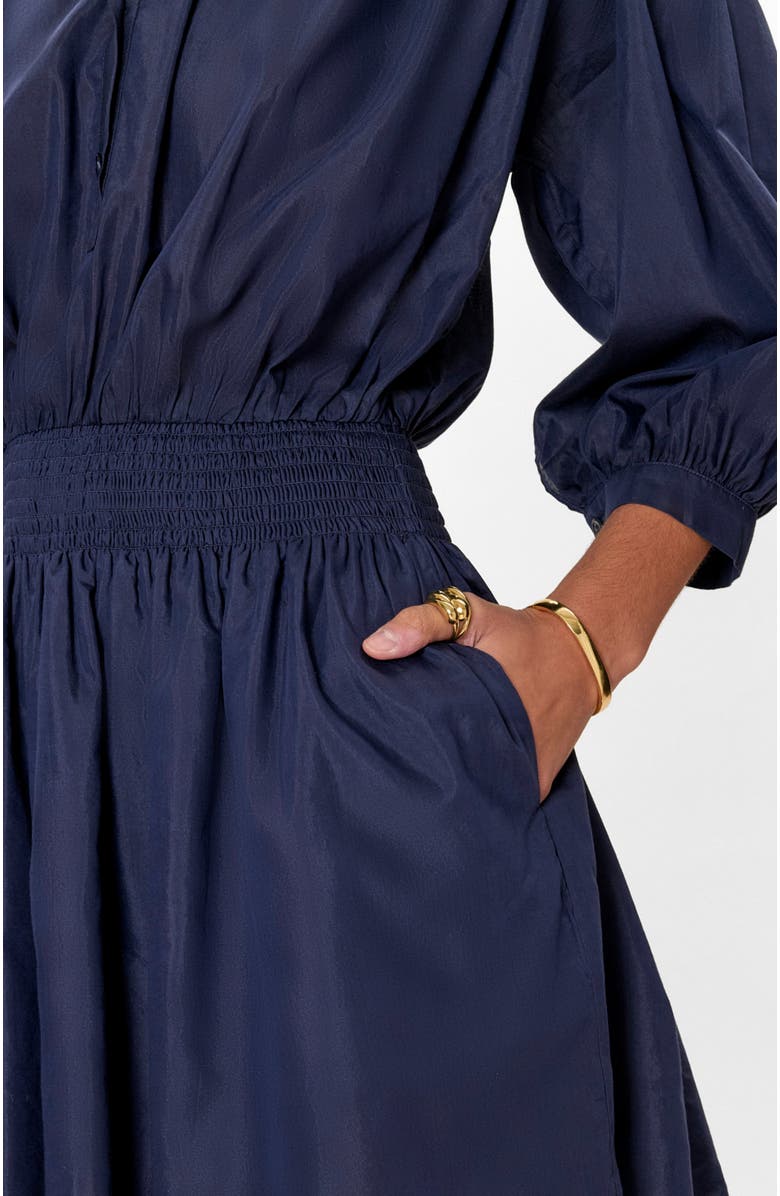 Rebecca Taylor Lilou Dress, Alternate, color, Maritime Blue