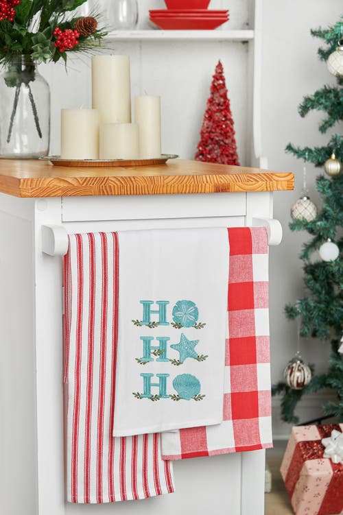 C & F Home C&f Home Coastal Ho Ho Ho Towel In Multi