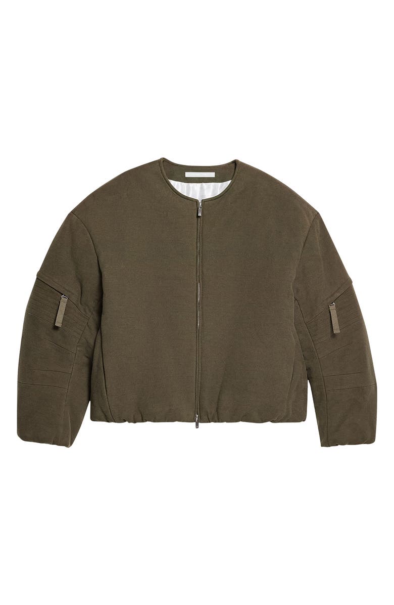 Helmut Lang Cocoon Bomber Jacket, Alternate, color, 