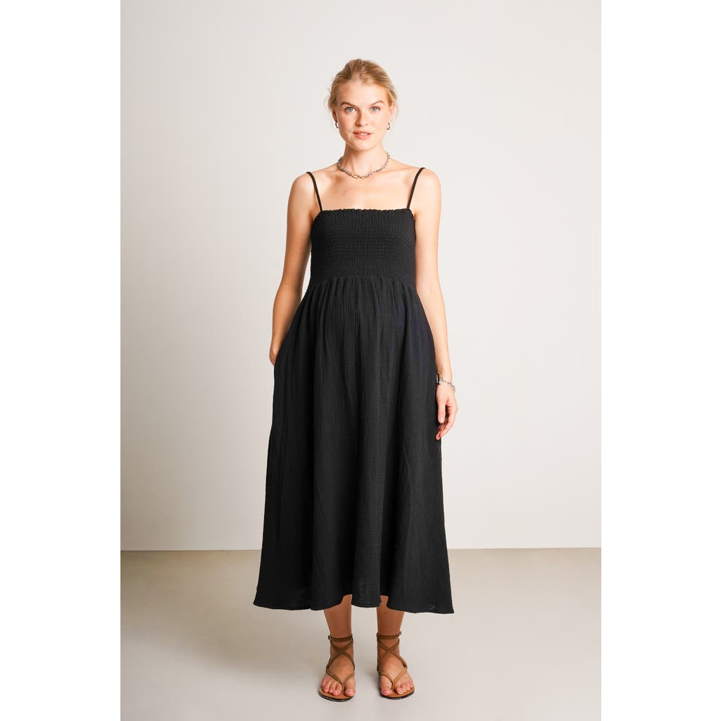 Nom Maternity Easy Dress in Black  product