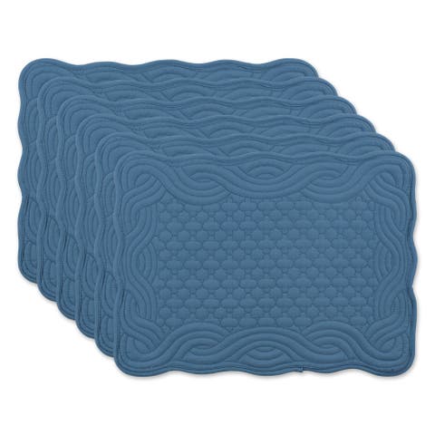 Quilted Farmhouse Placemat Set/6