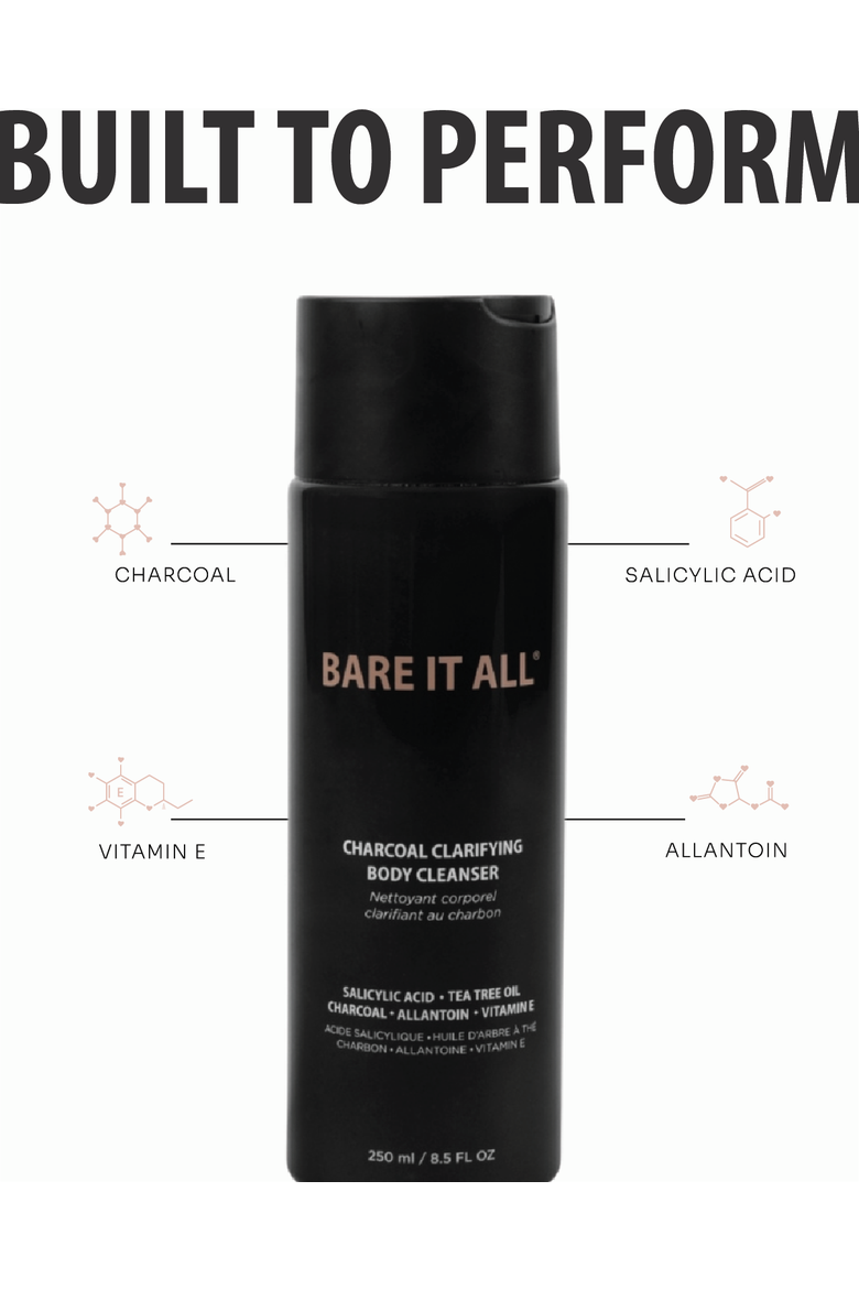 Charcoal Clarifying Body Cleanser, Alternate, color, Natural