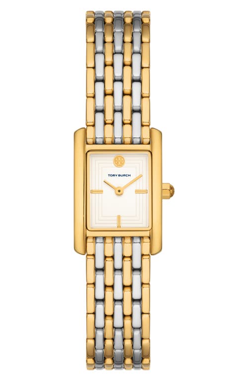 Tory Burch The Eleanor Two-hand Two-tone Stainless Steel Watch In Two-tone