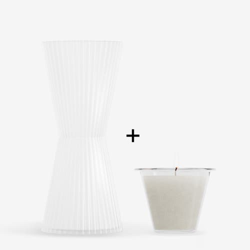 Ozaiz Aiz Candle In Gray