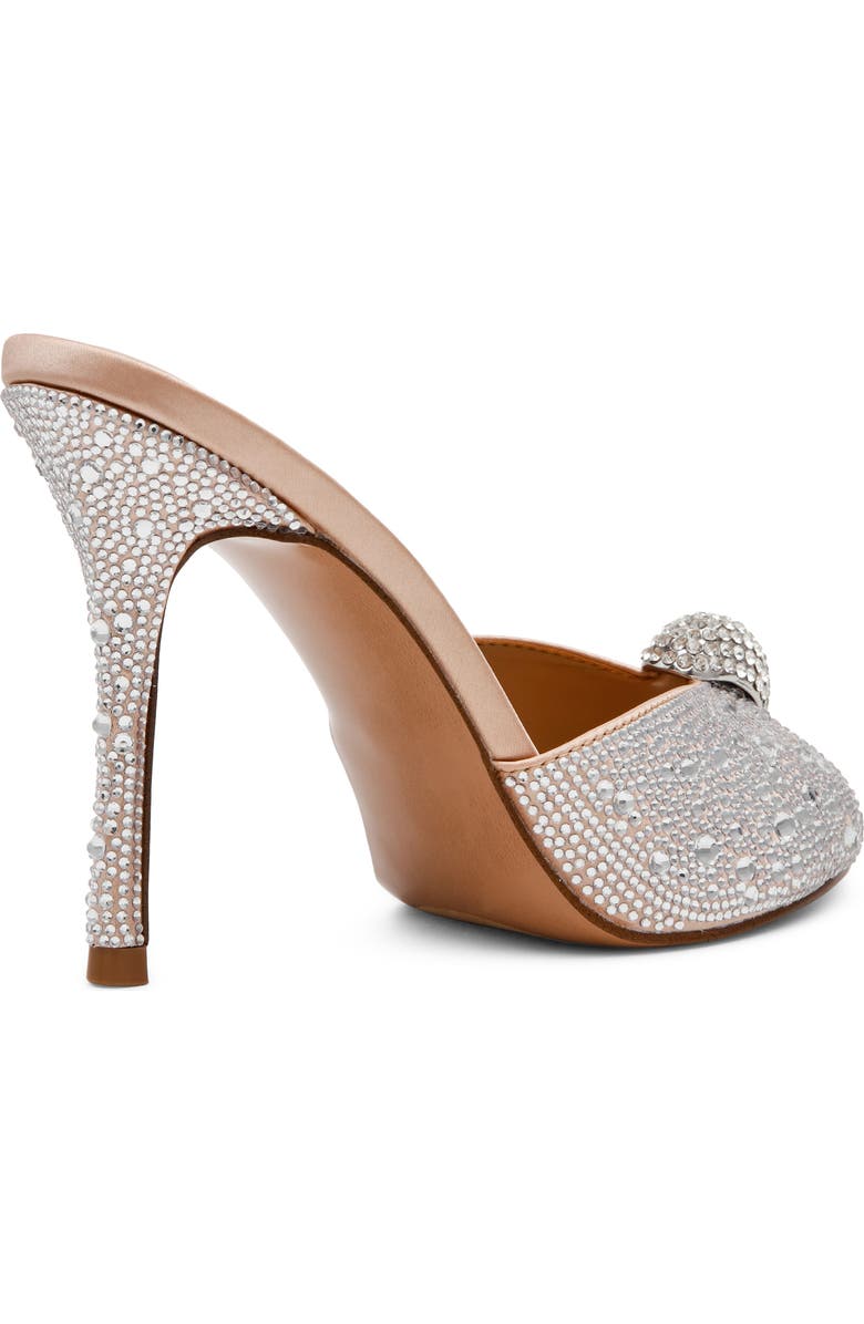 Steve Madden Priya Peep Toe Slide Sandal, Alternate, color, Rhinestone