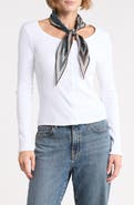 BCBG Pin Dot Kite Scarf