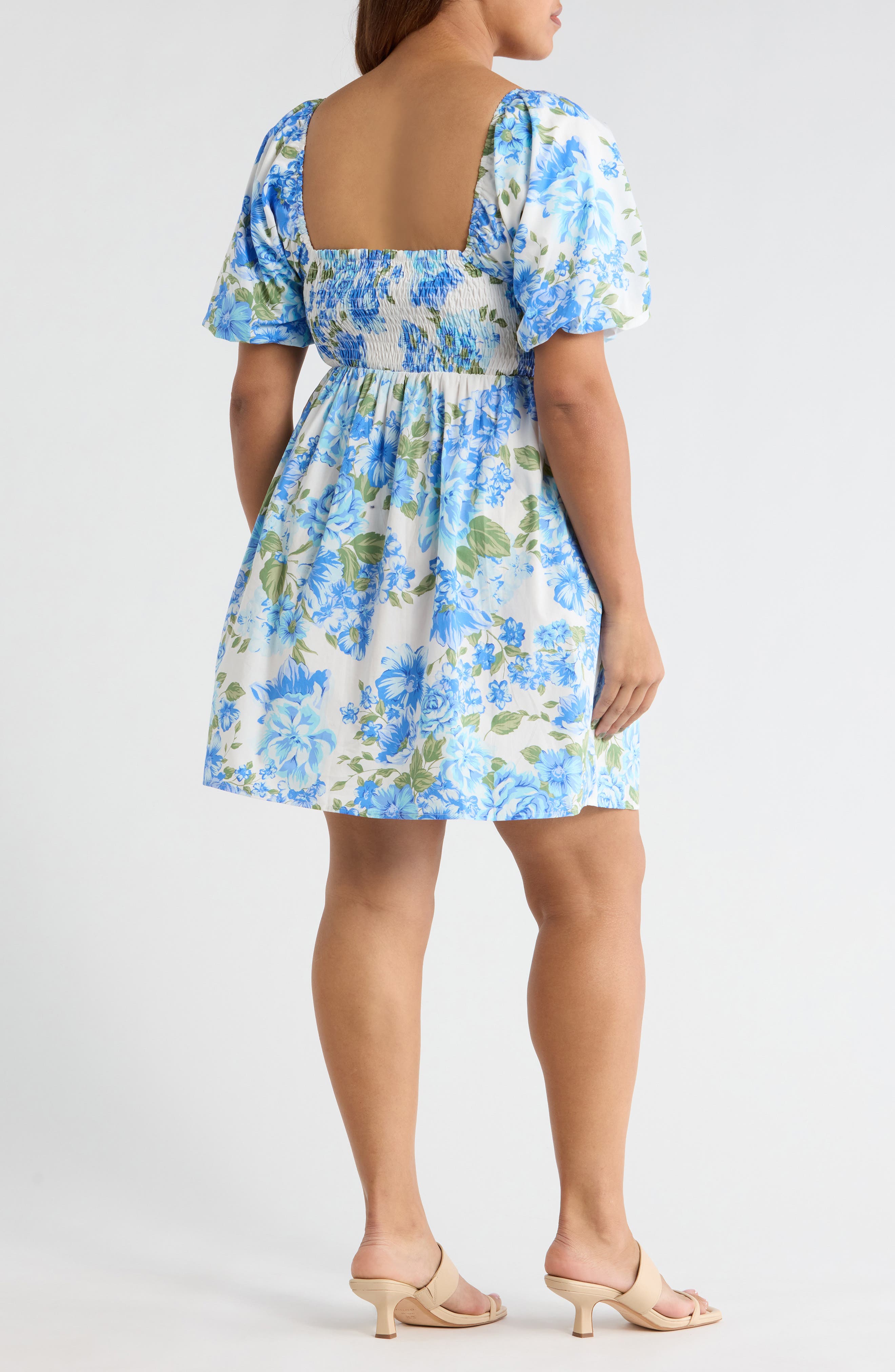 Truth Be Told Floral Print Minidress - image 2
