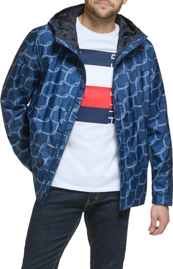 Hooded Rain Slicker Jacket