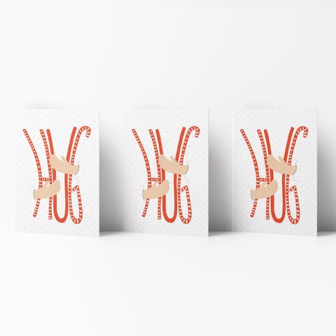 Everyday Greeting Card Pack (3ct) "Hug Card"