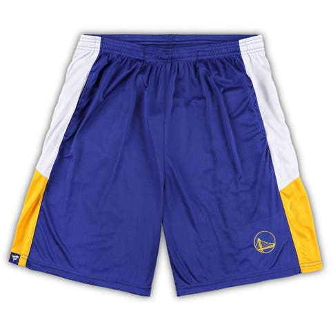 Men's Fanatics Branded Royal Golden State Warriors Big & Tall Champion Rush Practice Shorts
