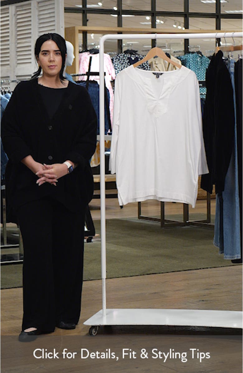 Split Neck Tunic, sales video thumbnail