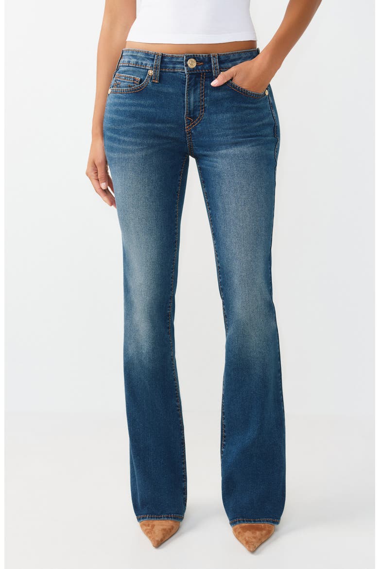 Becca Big T Bootcut Jeans, Main, color, MEDIUM BLUE COMET WASH