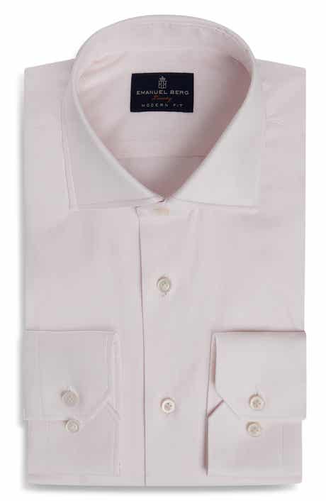 Stripe Natural Stretch Yoga Twill Dress Shirt