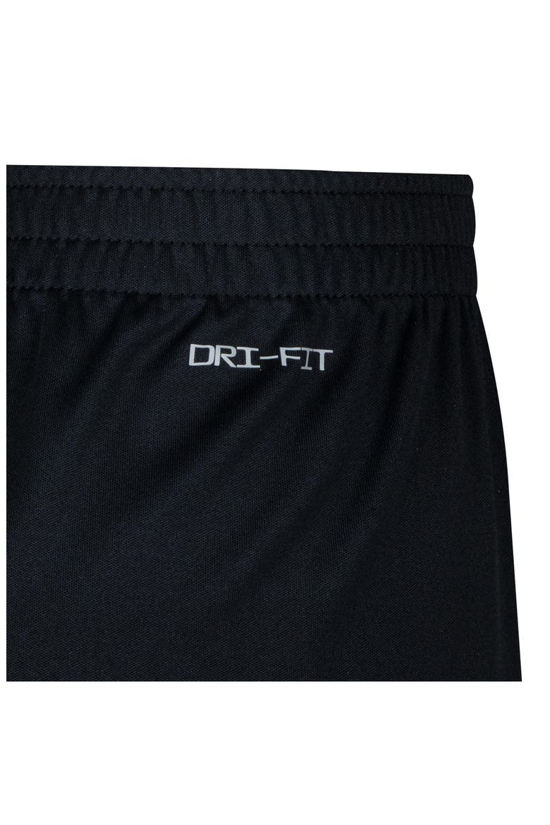 Kids' Dri-FIT Graphic T-Shirt & Shorts Set, Alternate, color, BLACK