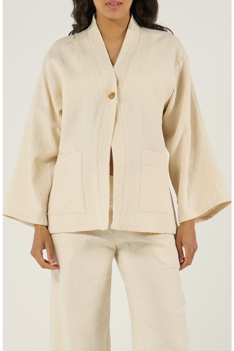 Maternity and nursing jacket Celia, Alternate, color, Natural