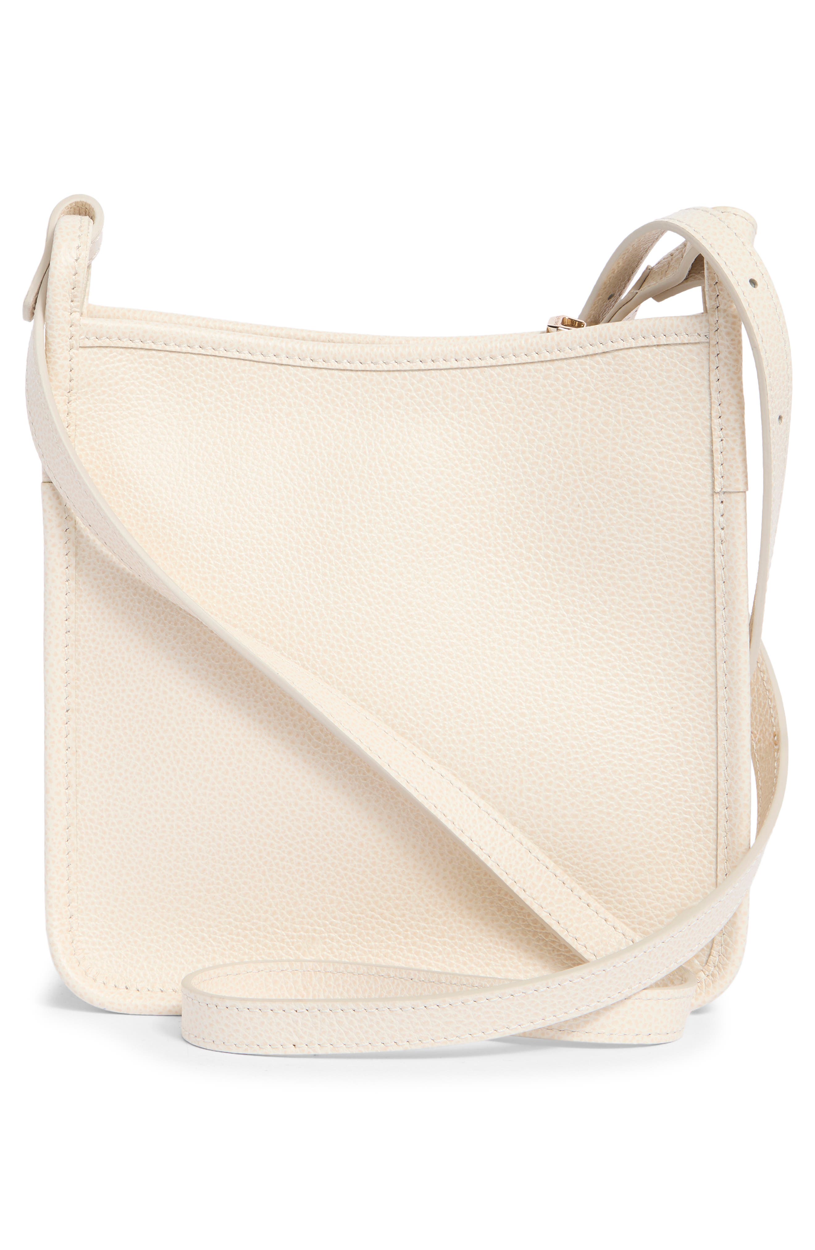 Longchamp Le Pliage Small Flat Crossbody Bag, Alternate, color, Paper