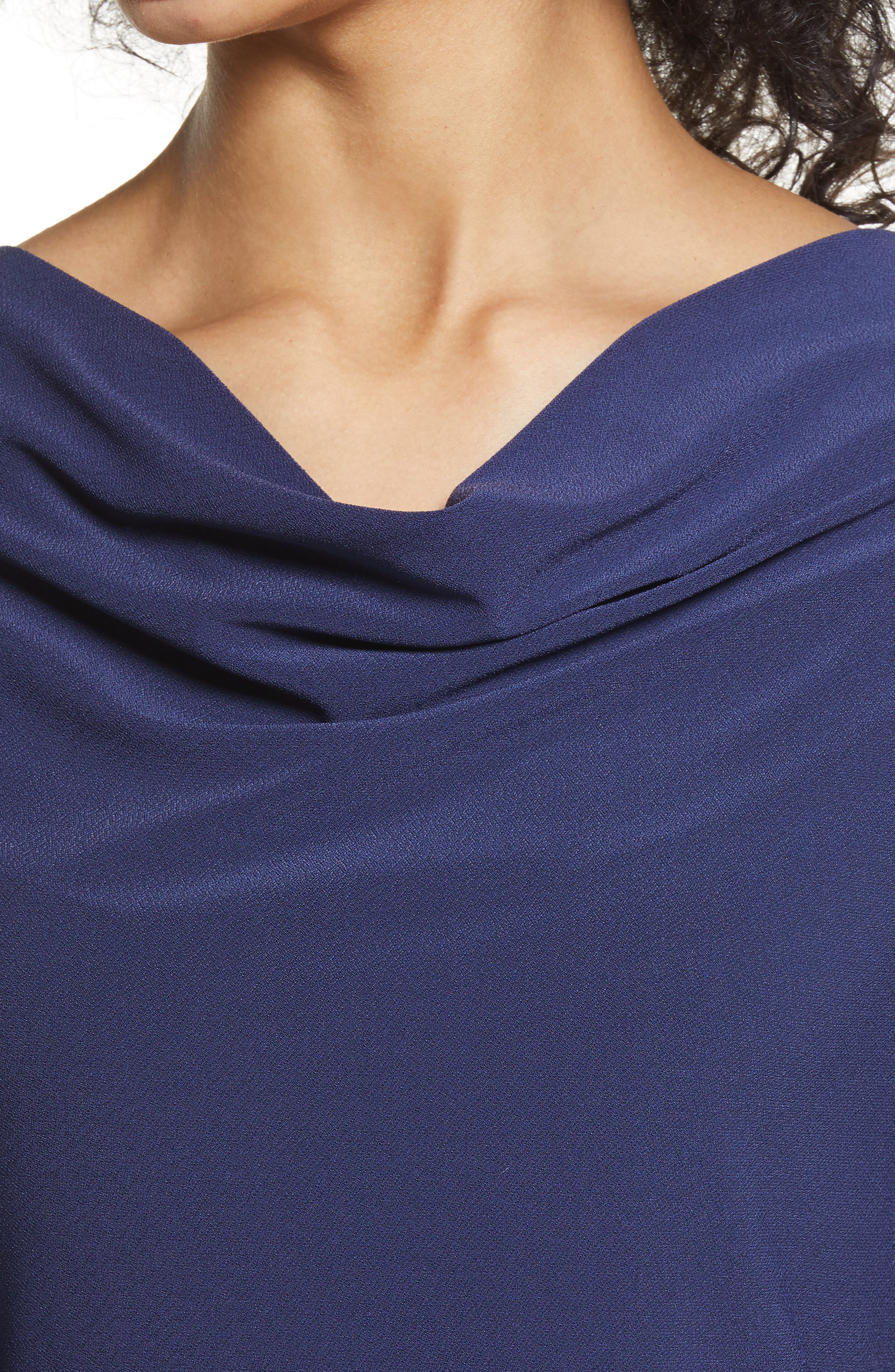 Halogen® Drape Neck Long Sleeve Knit Top (Women) | Nordstromrack