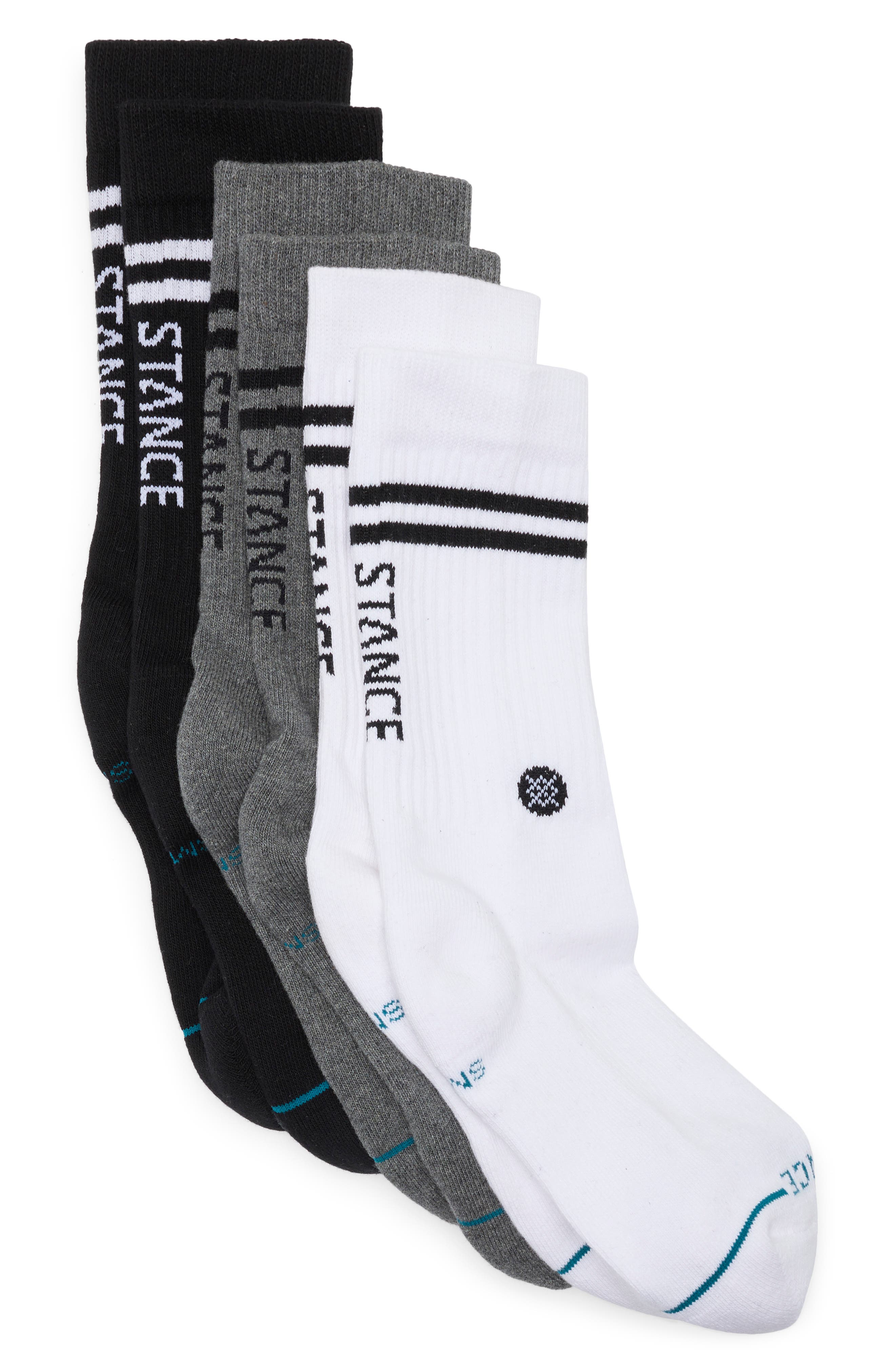 Stance Core 3-Pack Crew Socks