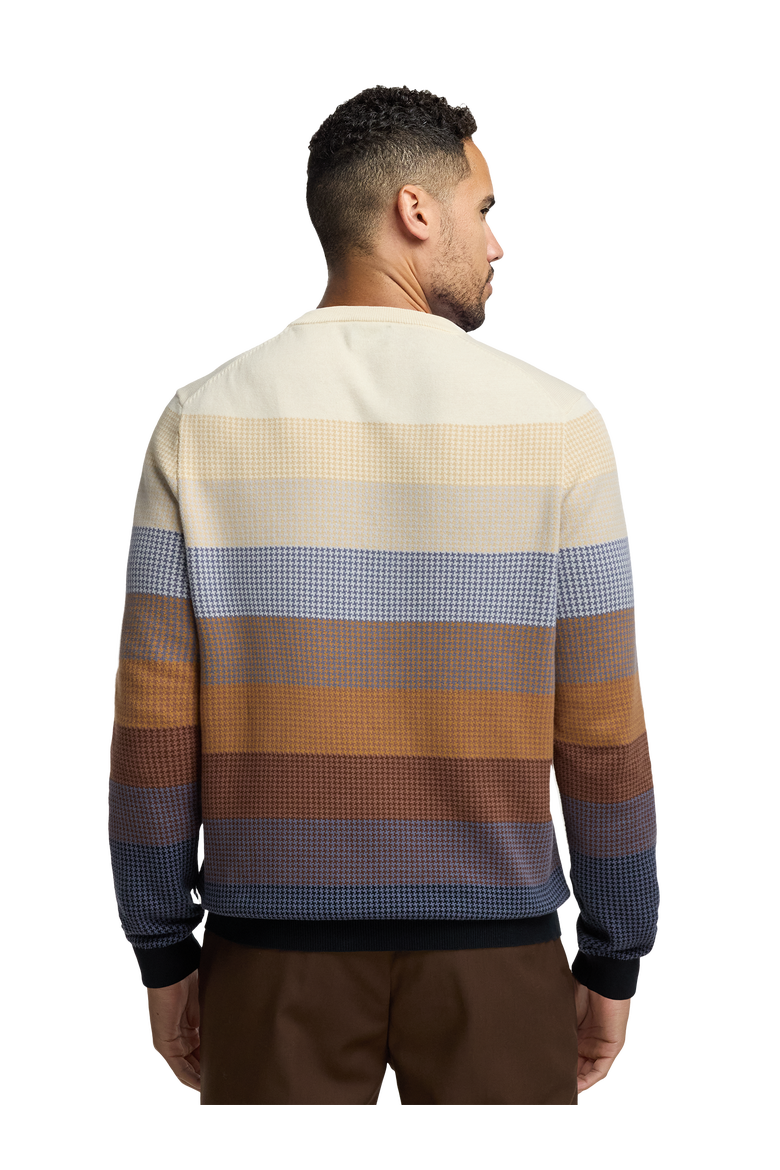 Cotton Crewneck Sweater, Alternate, color, Multi