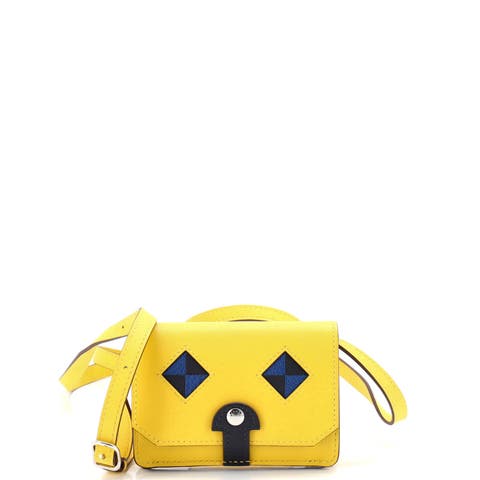 Chien Card Holder with Strap Swift and Chevre Mysore