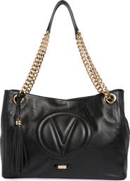 VALENTINO BY MARIO VALENTINO Verra Signature Leather Tote Bag