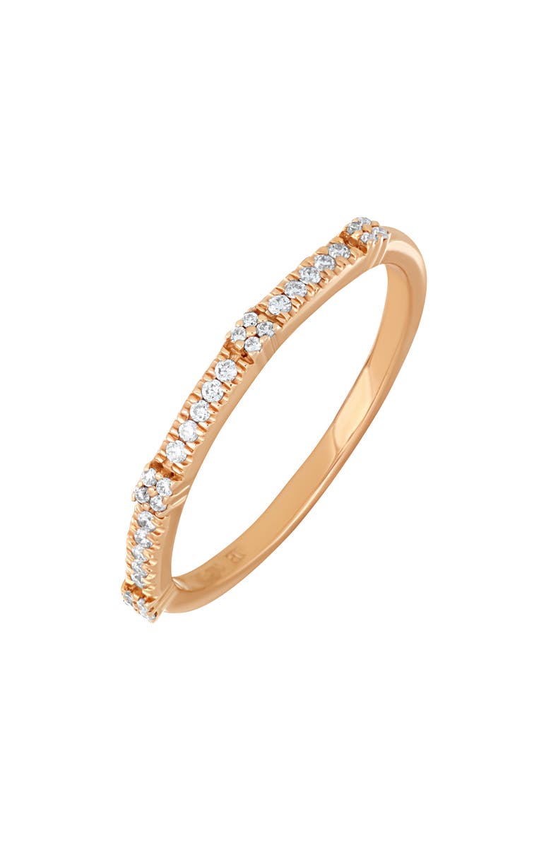 Bony Levy Linea Diamond Stacking Ring, Main, color,