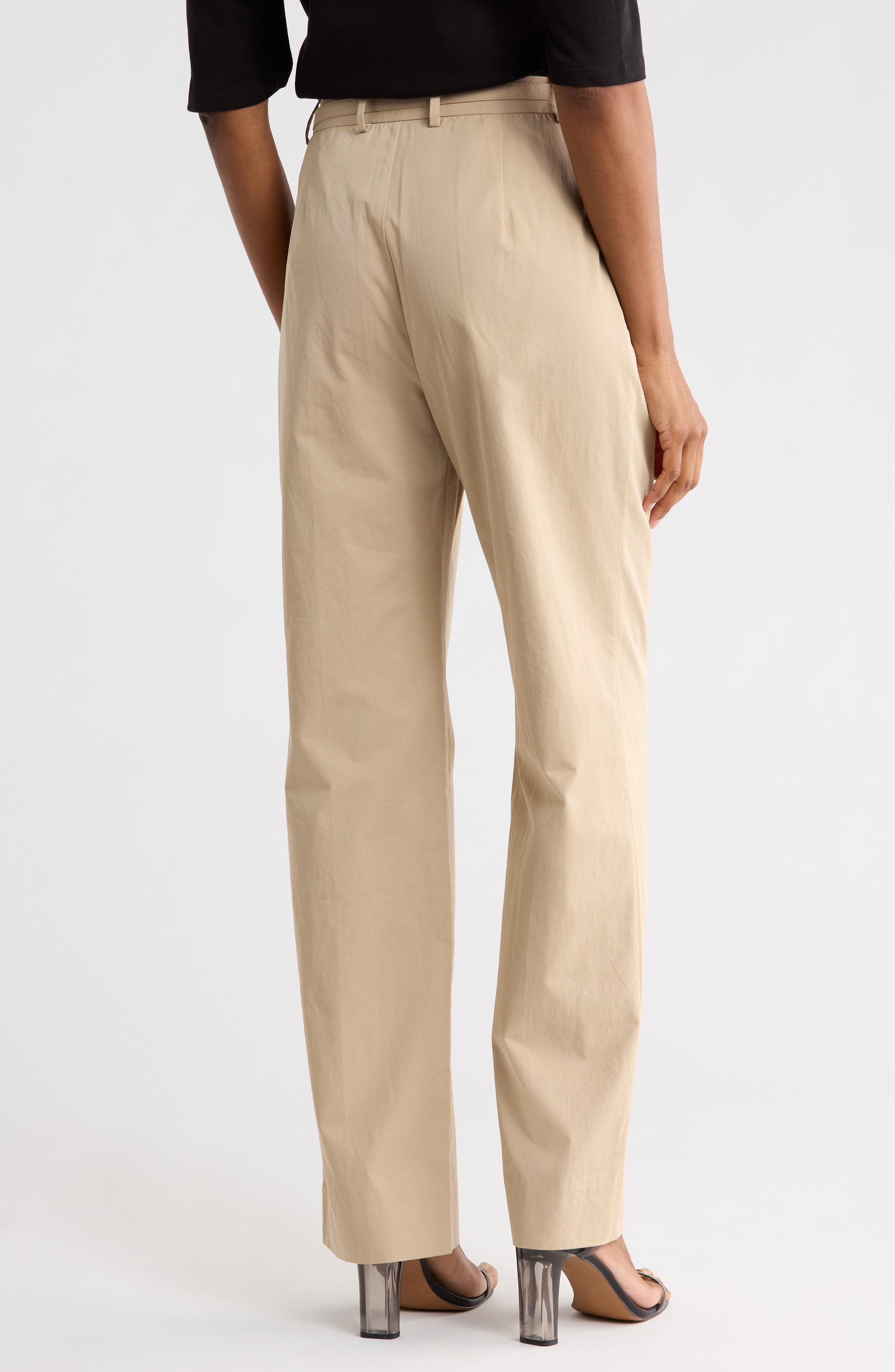 Pleated Wide Leg Trousers - image 2