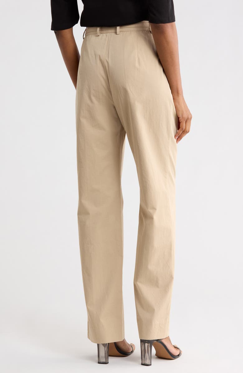 FRAME Pleated Wide Leg Trousers, Alternate, color, Light Khaki