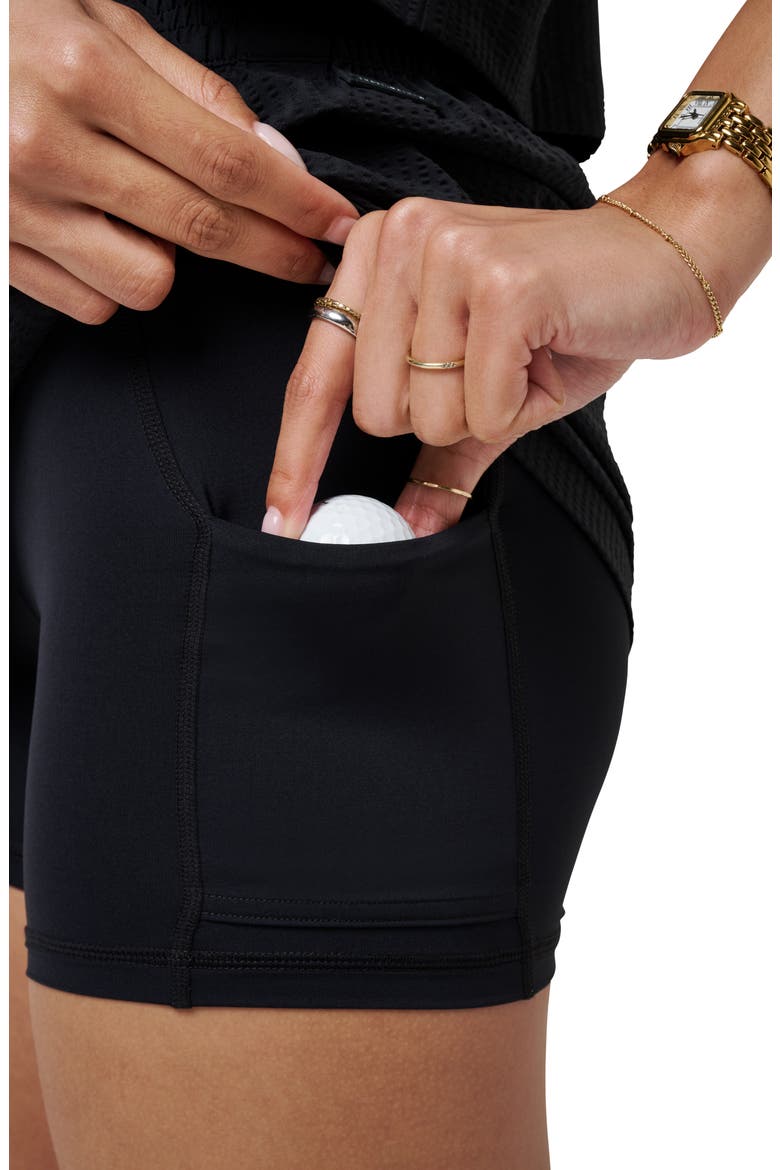 Timeless Breezeblend Skort, Alternate, color, BLACK