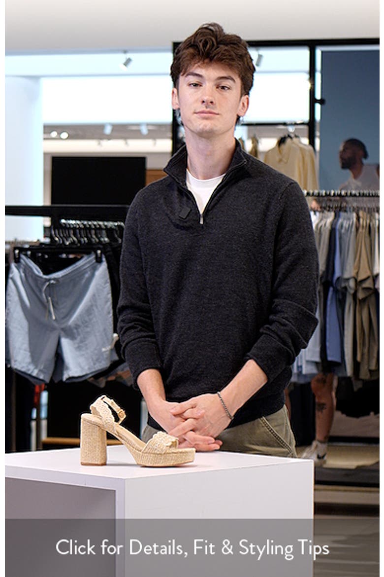 Maiden Platform Ankle Strap Sandal video