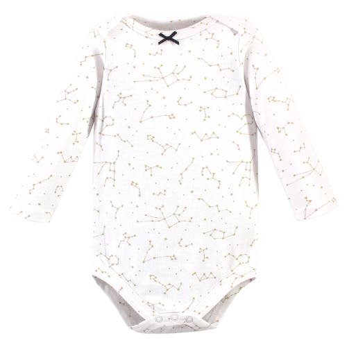 Hudson Baby Infant Breathable Cotton Long-sleeve Bodysuit Bundle 3 Count In Pink
