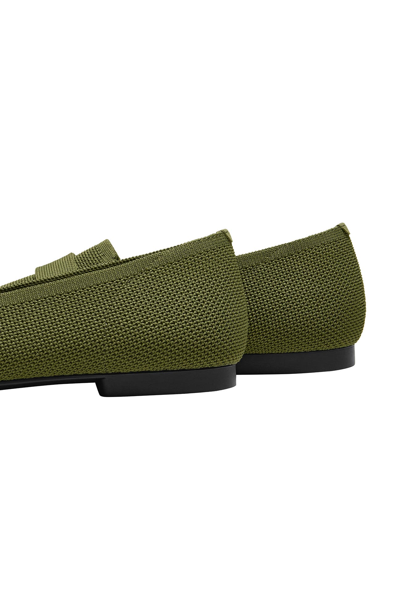 Silvie Square-Toe Icon Loafers, Alternate, color, OLIVE DRAB BONED