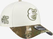 New Era Men's New Era Cream/Realtree Camo Baltimore Orioles 9FORTY A-Frame Adjustable Hat