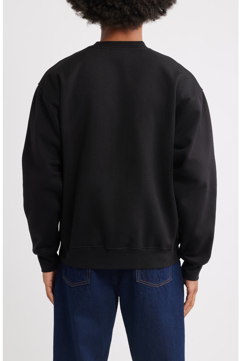 Enjoy the Ride Graphic Sweatshirt, Alternate, color, BLACK