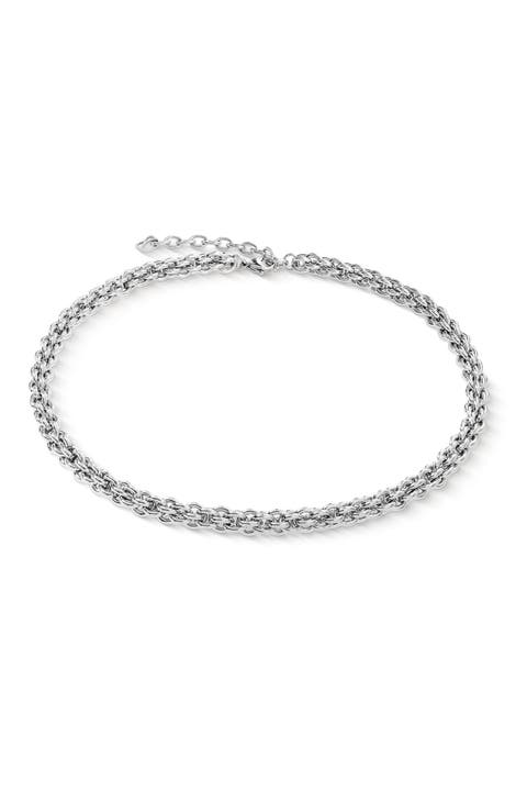 Mesh Chain Classic Necklace