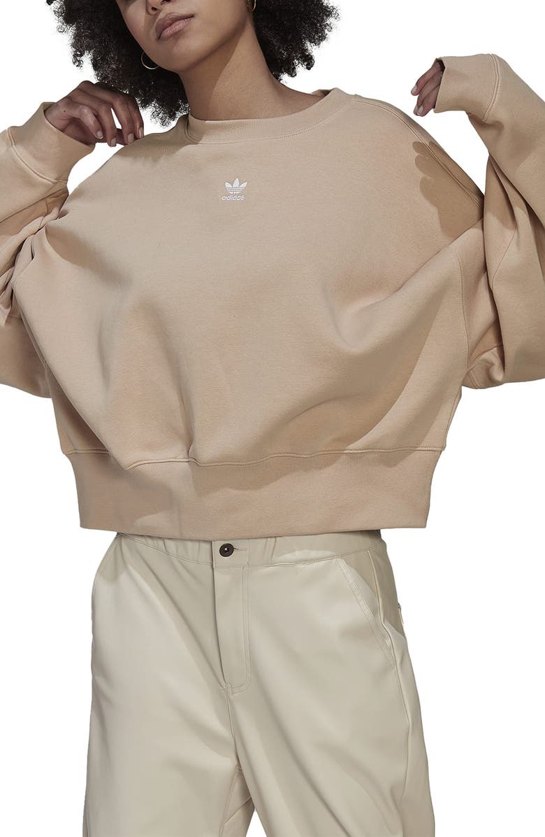 adidas Adicolor Essentials Fleece Sweatshirt, Main, color, 